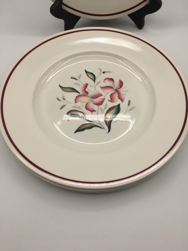 Piatto da portata vintage Burleigh Ware giglio tigre 10" Inghilterra - Foto 2 di 4