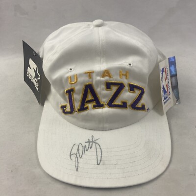 Vintage 90's Utah Jazz Starter Hat Cap NBA Authentics
