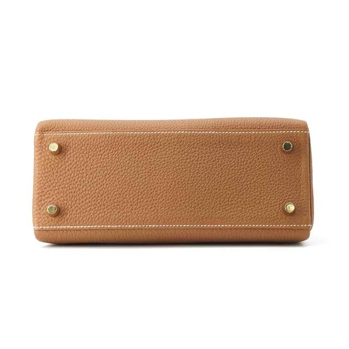 HERMES Kelly Size 25 Togo Leather Gold - Picture 3 of 8