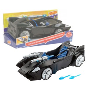 justice league action twin blast batman & batmobile