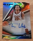 2022-23 Bowman University Best Tre White Best Of 2022/23 Auto #BOA-TW USC