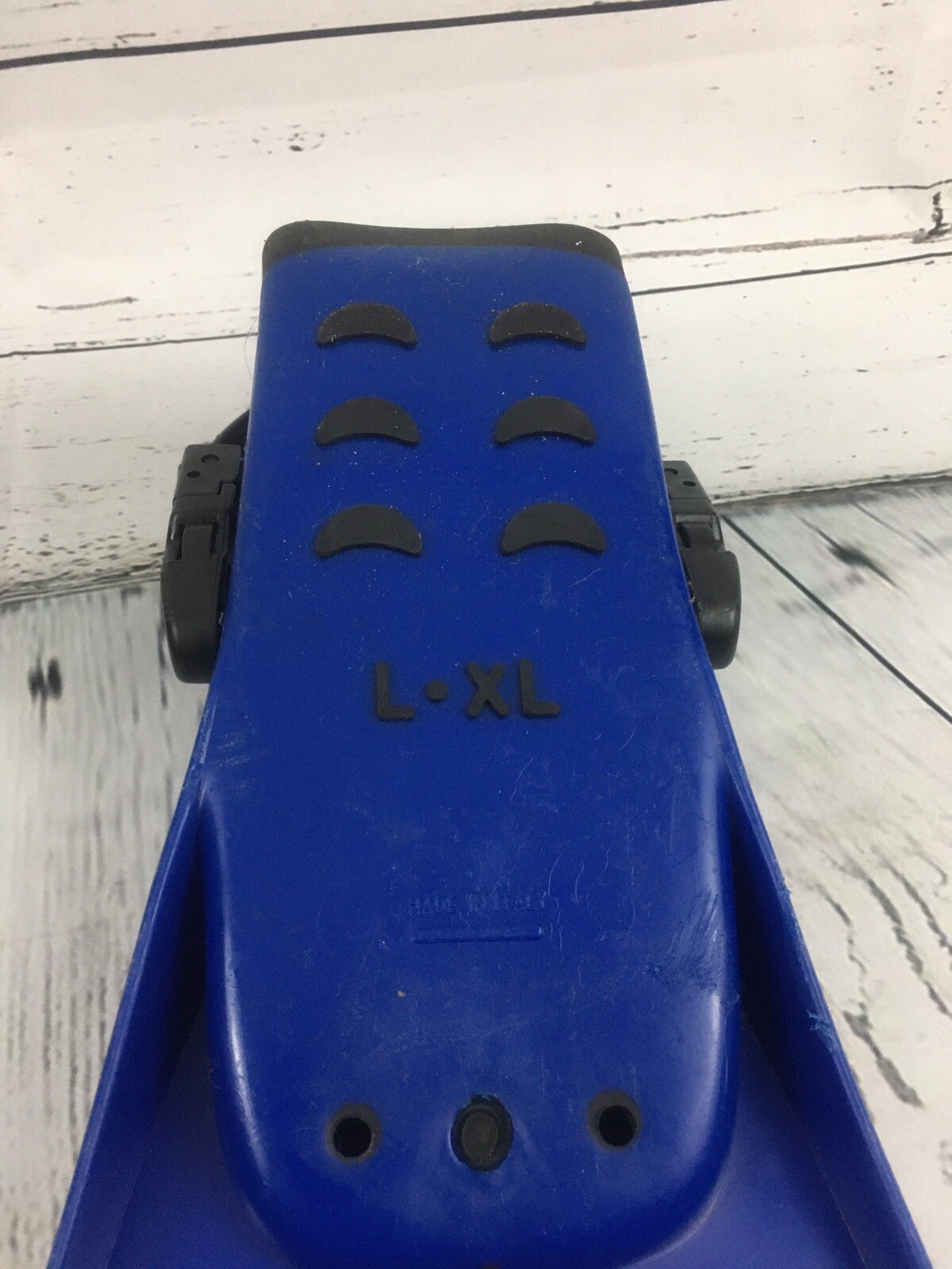 Aeris Velocity Full Foot Blue Scuba Diving Snorkeling Swimming LXL Swim Fins eBay