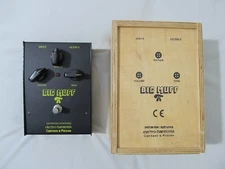 Electro-Harmonix Black Russian Big Muff Distortion/sustainer Pedal w/ Wood Box