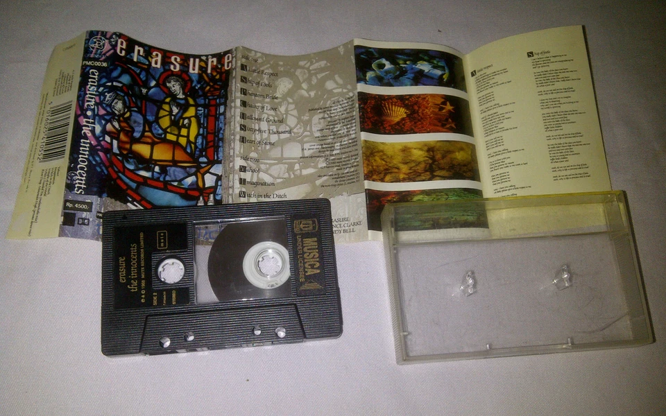 Erasure The Innocents 1988 original indonesia tapes - Image 2 of 4