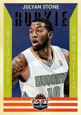 2012-13 Panini Past and Present #196 Julyan Stone RC Denver Nuggets