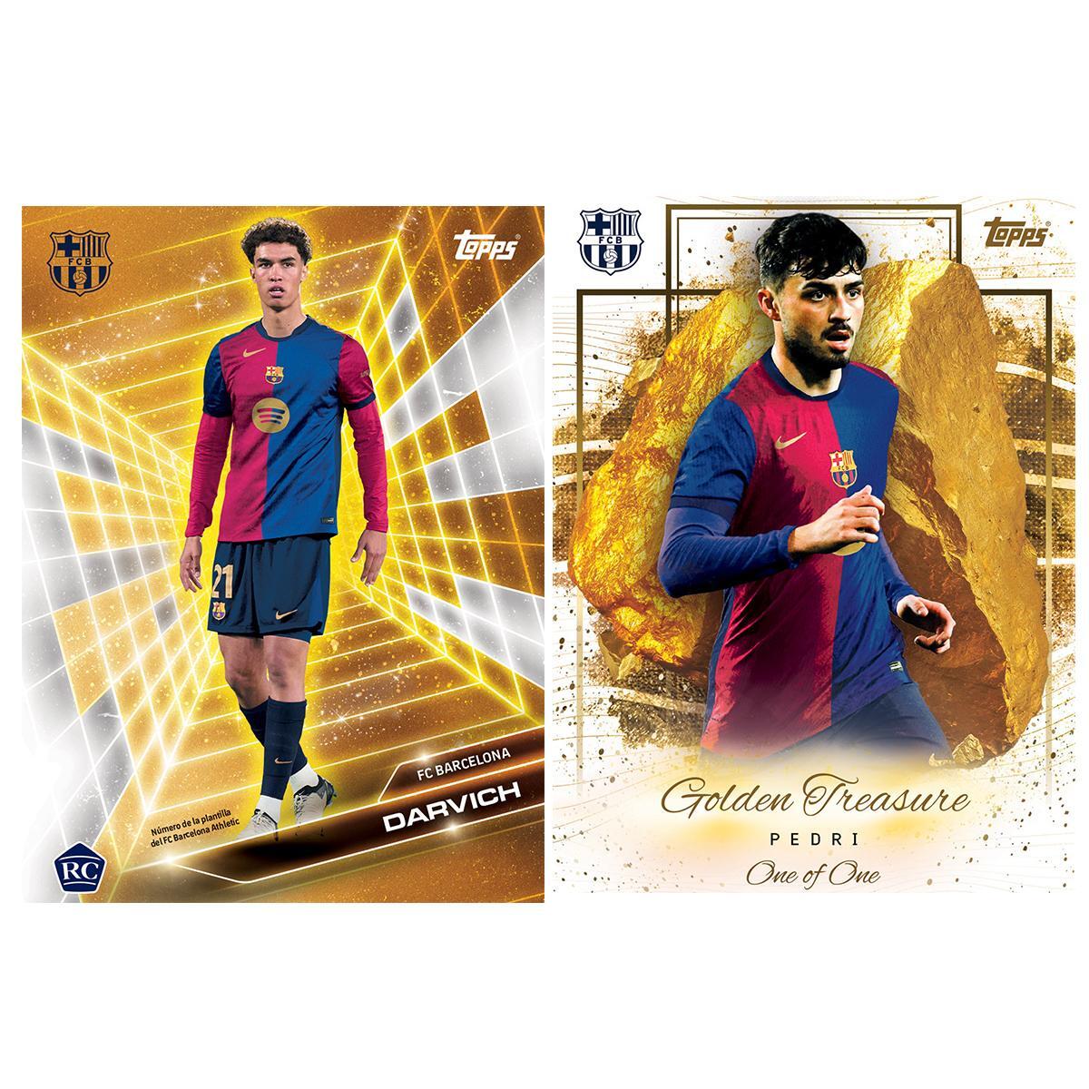 2024-25 Topps Barcelona Fan Set Team Box Soccer Collector
