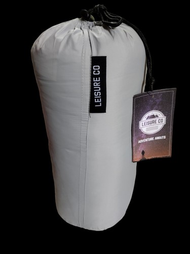 Lightweight Packable Outdoor Camp Blanket Water Resistant Down Alternative GRAY - Picture 15 of 24