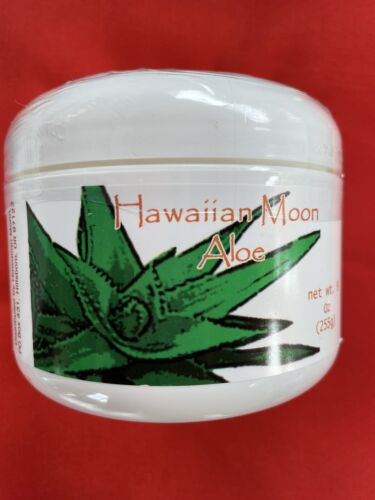 Hawaiian Moon Aloe Vera Skin Cream Full Body Moisturizer Organic 9oz UNISEX