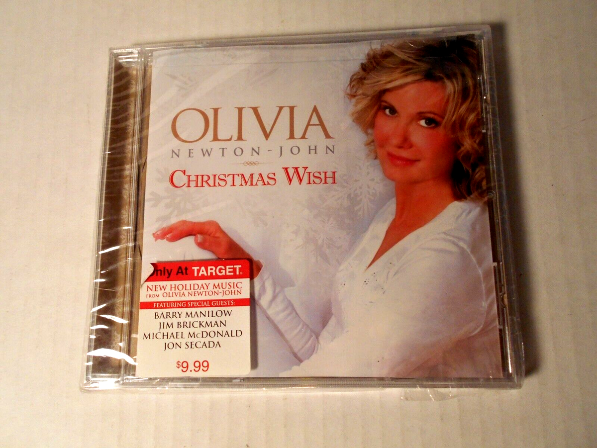 Olivia Newton-John サイン入り CD Olivia Newton-John: Christmas Wish 2008 CD NEW STILL SEALED OOP