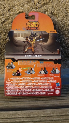 Star Wars C-3PO + R2-D2 Rebels Hasbro 3,75" - Bild 4 von 5