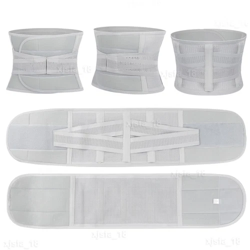 Back Brace Support Belt Breathable Double Pull Support Lumbar Lower Back Support - Picture 15 of 37