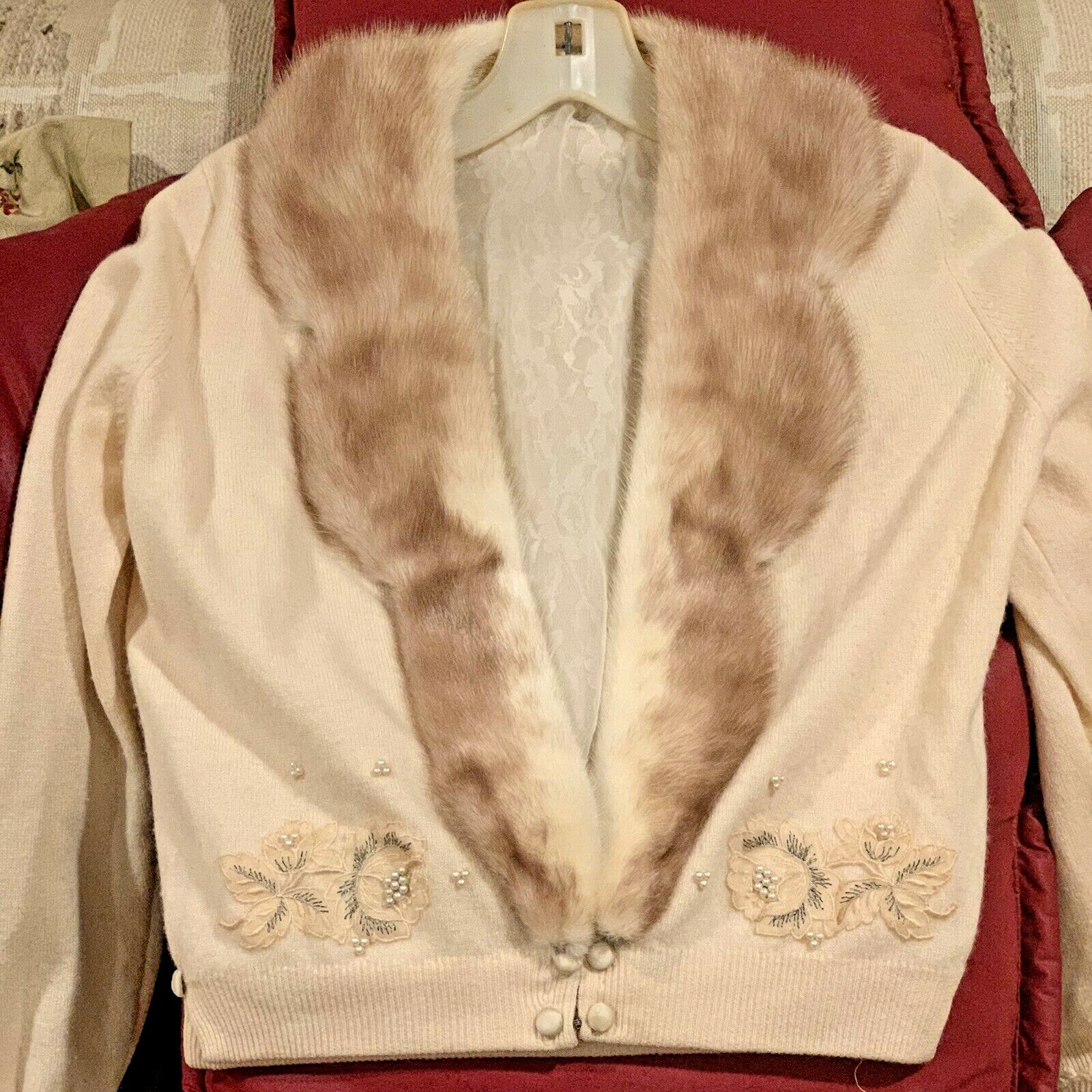 Vintage Bernhard Altmann Beige Fur 