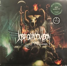 Job for a Cowboy - Ruination LP 2023 Metal Blade [Green Marbled] [Sealed]