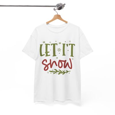 Warm Up T-Shirt | Perfect for Cold & Cozy Winter Days | Let It Snow Shirt