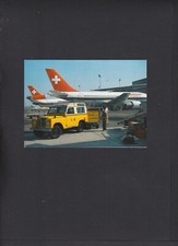 Szwajcaria - PTT-Pozdrowienia świąteczne 25.11.88 z " Swissair "