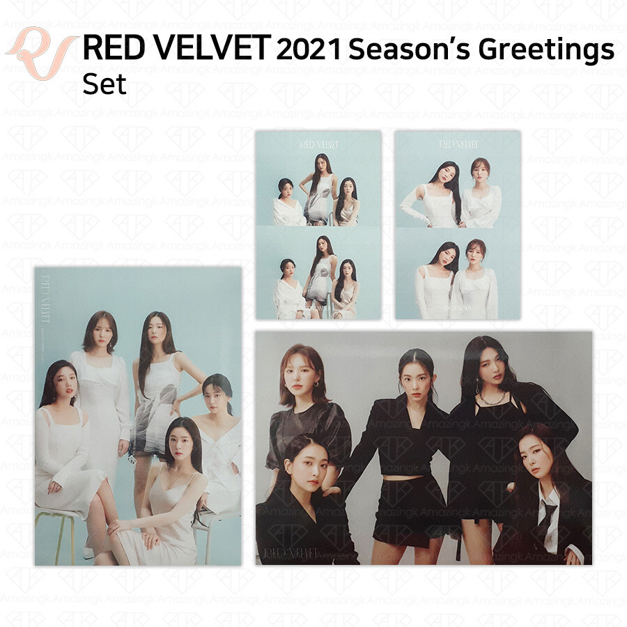 未開封　Red Velvet - 2021 SEASON'S GREETINGS Red Velvet 2021 Season's Greetings Member Set A4 Poster