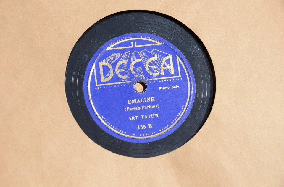 Commodore & Decca Piano Jazz & Big Band Collection -8- 78 rpm & album Lot 42 Foto 4 de 4