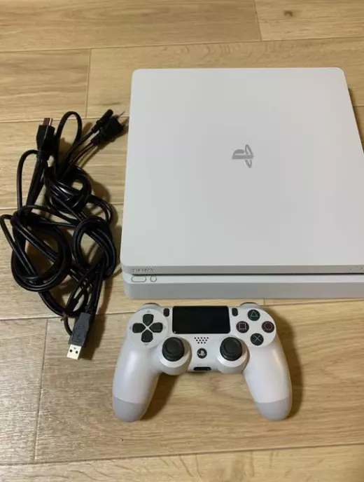 Sony Playstation 4 PS4 500B CUH-2100AB02 Slim Console Glacier White Fedex  Ship