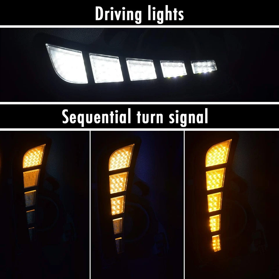 For Toyota Highlander 2017-2019 LED DRL Daytime Running Fog Lights Harness Kit - Imagem 4 de 4