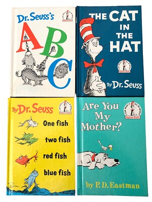 Lot of 4 Dr. Seuss I Can Read It All By Myself Beginner Books Are You My Mother?