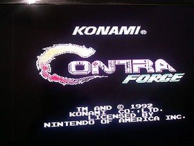 Contra Force  - Ultra Rare Famicom Famiclone Nes Cartridge