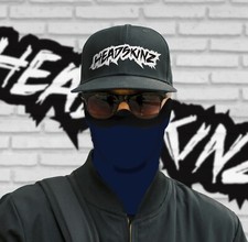 POLAR FLEECE FACE  NECK WARMER - CLASSIC NAVY Snow, Ski, Motorcycle, Camp 