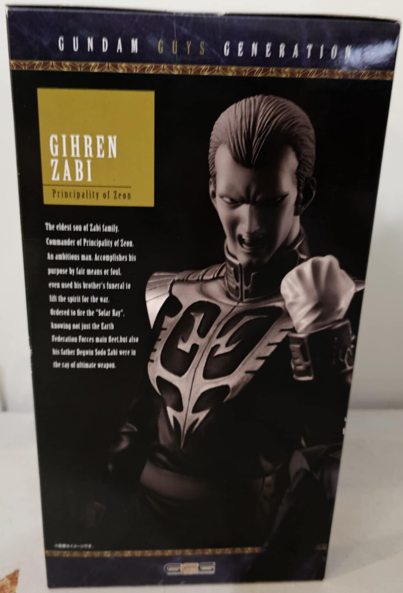 MEGAHOUSE GGG Mobile Suit Gundam Gihren Zabi New | eBay