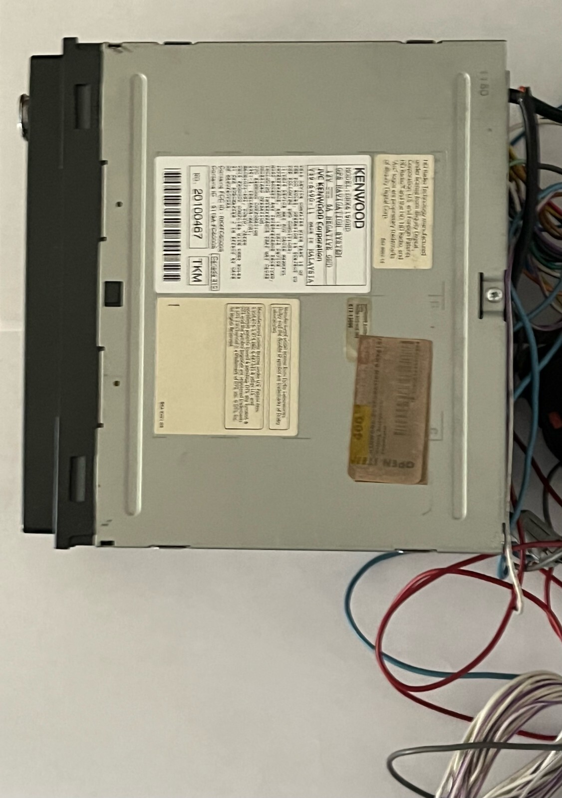 Kenwood DNX6190HD GPS Touch Screen Navigation System Bluetooth eBay