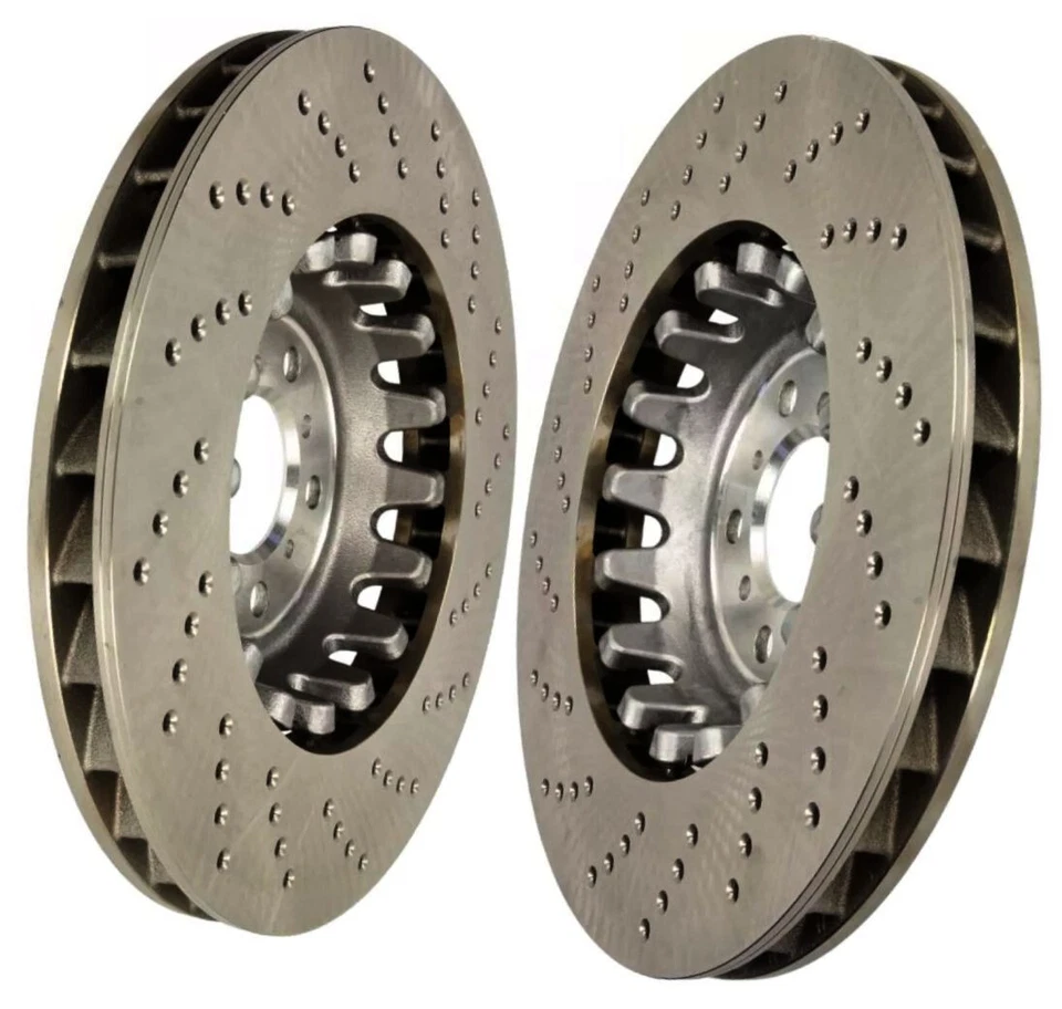 KIT de rotor de disco delantero 2 OEm SHW para freno BMW NO CERÁMICO 2013-16 M5 / 2012-19 M6 Foto 4 de 4