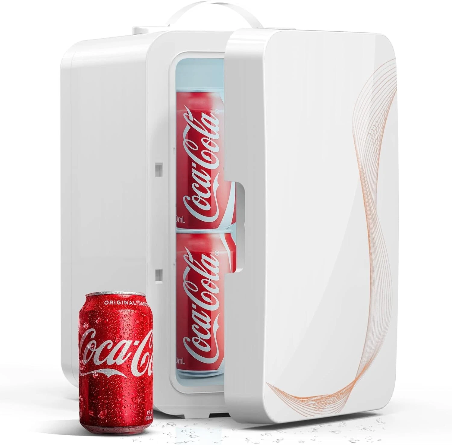 Suavo 6L Mini Fridge white