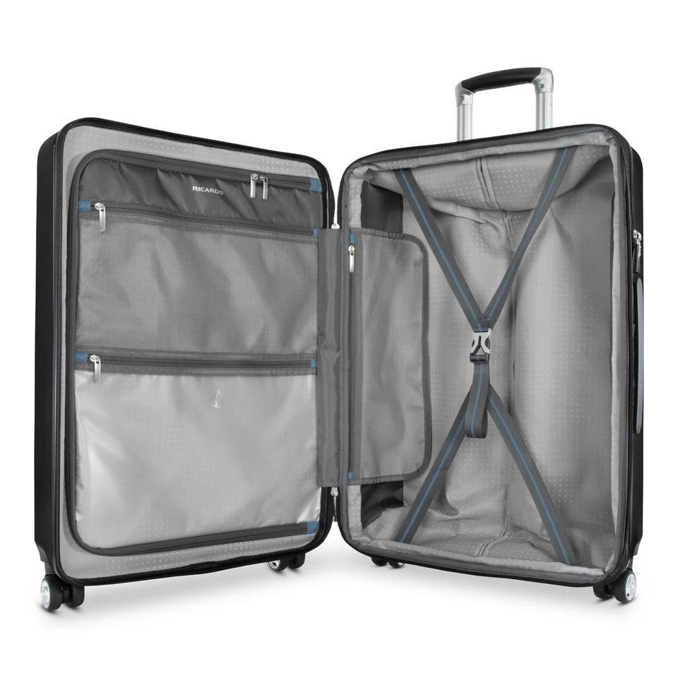 Ricardo Melrose Hardside 3-Piece Set with FREE Travel Kit (Black) - Image 2 of 4