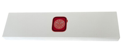 Original Apple Watch Serie 8 41mm Red Alu Verpackung Leerbox Box Karton MNJ23B/A