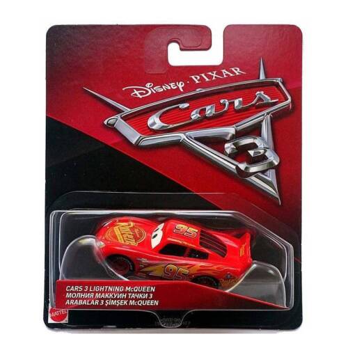  Cars 3 Disney Pixar 10-Inch Lightning McQueen Vehicle : Toys &  Games