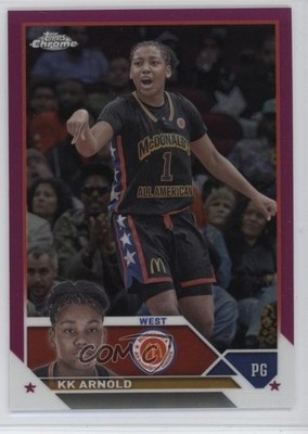 2023 Topps Chrome McDonald's All American Fuchsia Refractor 44/150 KK Arnold kf4