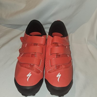 Specialized Recon 1.0 Cycling Shoes, Rocket Red, Sz 7.5, EU 49 #61520-0340 READ!