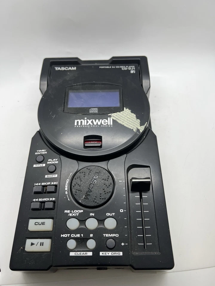 TASCAM MIXWELL CD-DJ1-MP3 PROFFESSIONAL PLAYER TESTED UNIT ONLY - Image 2 of 4