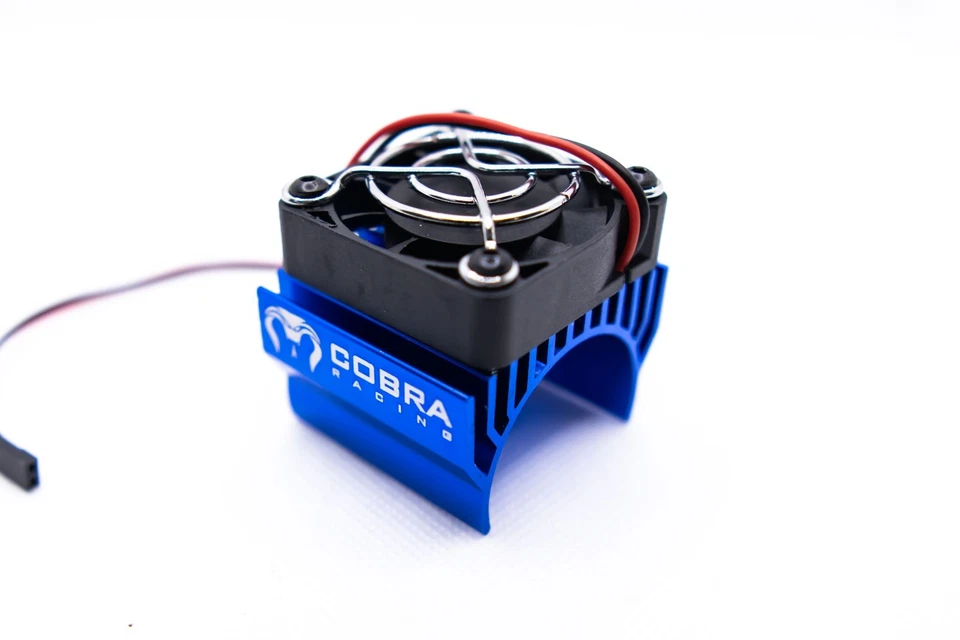 High-Performance Navy Blue RC Motor Cooling Fan for Traxxas, Arrma & More - Image 2 of 4