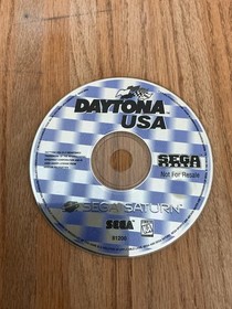 Daytona USA Not for Resale (Sega Saturn, 1995) Disc Only