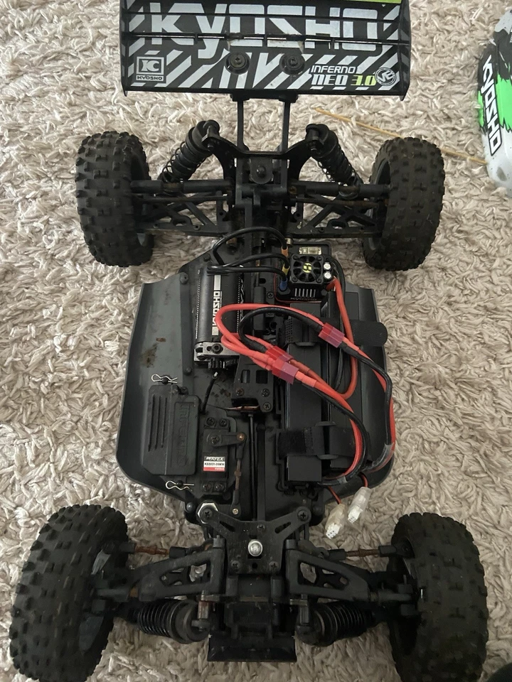 Kyosho Inferno Neo 3.0 Rc Car 1/8 Scale Buggy Competition Racing car - Immagine 3 di 4