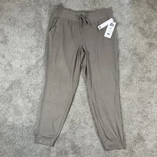 RBX Live Life Active Heather Beige Tapered Jogger Sweatpants  Size Large NWT