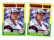 (2x) 2024 Topps Heritage Baseball Declan Cronin RC UNLIMITED SHIPPING FOR $4.00