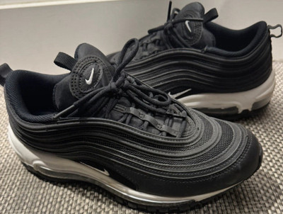 Nike Air Max 97 Unisex Sneaker Schwarz Weiß EU 40 Atmungsaktiv
