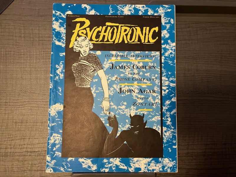 Lot of 3 Psychotronic Video Magazines