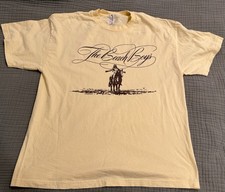 Vintage The Beach Boys T-Shirt Mens XL Script...