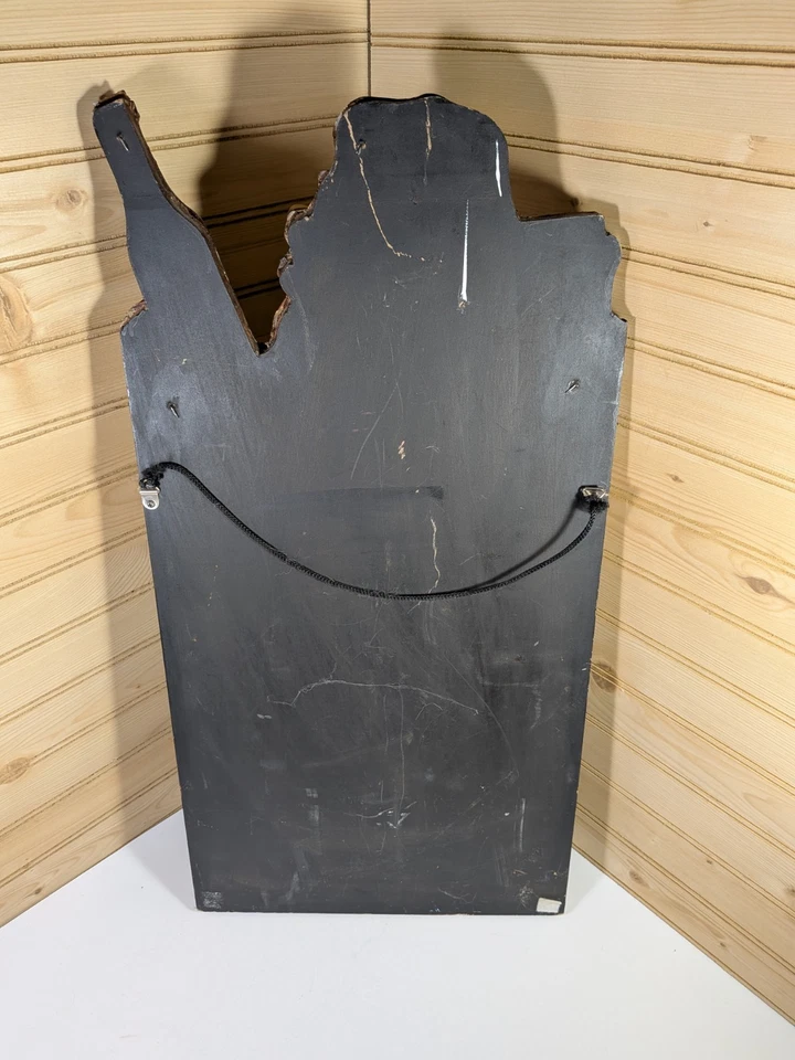 Vintage Hand Crafted Wall Mounted Message Board. Naturally Distressed 12"×23.75" - Image 4 of 4