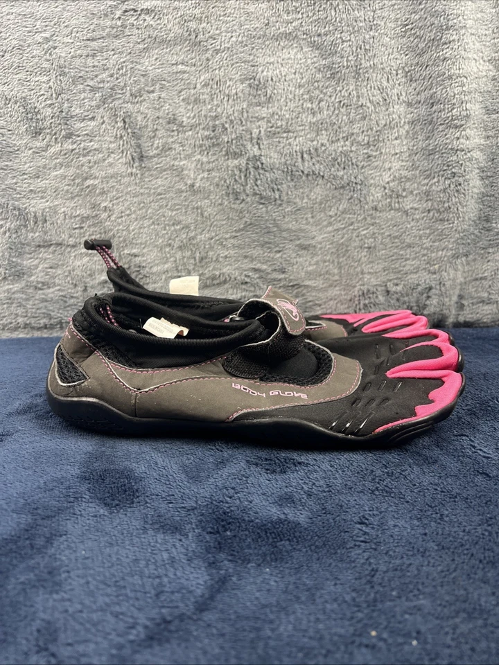 Body Glove Women's 3T Barefoot Pull On Water Shoes Black/Pink Size: 8 - Image 3 of 4