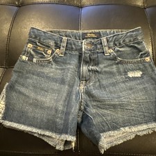 Girls Polo Ralph Lauren Jean Shorts, Size 8