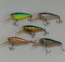 CC Shad Cotton Cordel 5-Color Set Hard Bait Lure Fishing Accessories