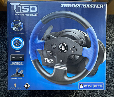 Thrustmaster T150 Lenkrad + Pedale, Rastnase abgebrochen, trotzdem zuverlässig