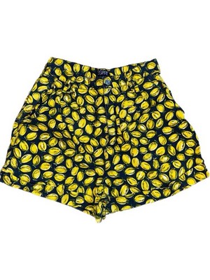 Espirit Sport Lemon And Navy Blue Shorts Women s Size 11/12